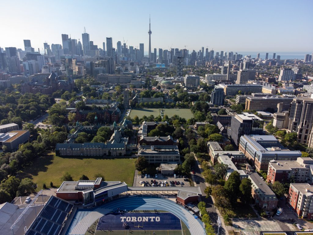 General views of the University of Toronto's St. George campus.